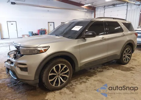 2022 Ford Explorer St z USA, uszkodzony, nr VIN 1FM5K8GC2NGA34384